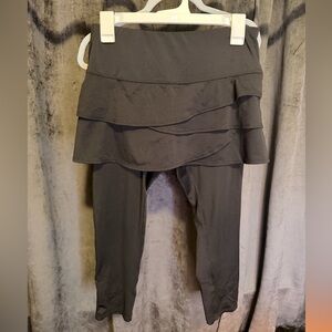 Lucky in Love Black Skirt Leggings